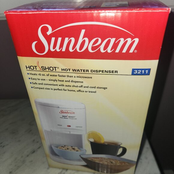Sunbeam Hot Shot 3211 Hot Water Dispenser – New in Box, Never Used - Picture 1 of 5